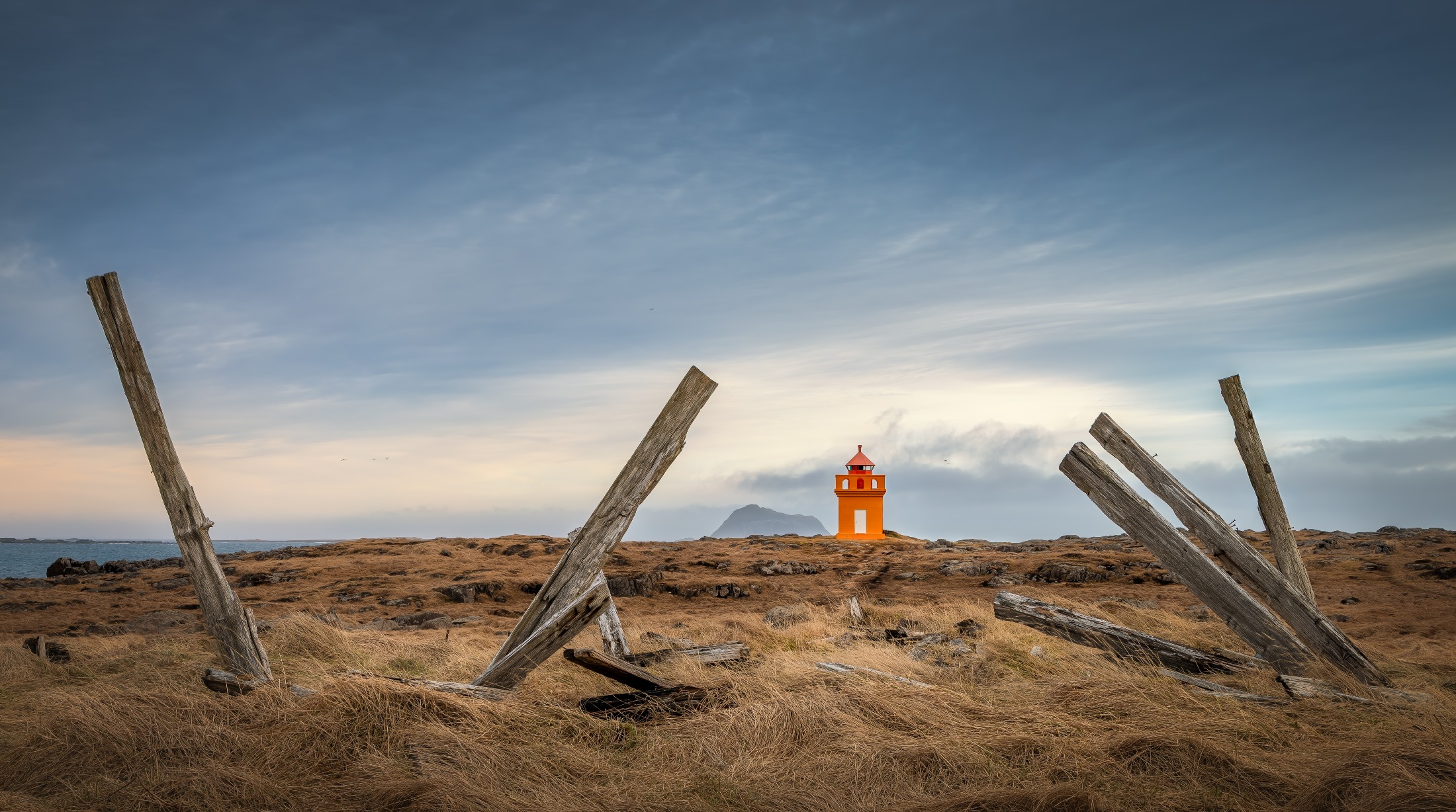 Hafnarnes Lighthouse